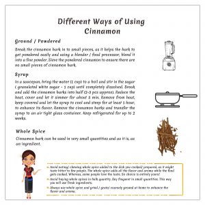 CINNAMON - (AROMATIC SPICE)