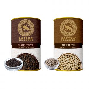 Spice Duo - Black Pepper + White Pepper